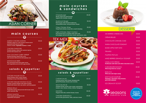 Menu Design by nurmaili for this project | Design: #2291250