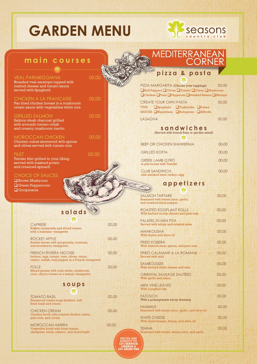 Design de Menu par nurmaili pour ce projet | Design #2304808