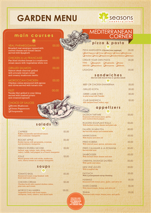 Menu Design by nurmaili for this project | Design: #2304808