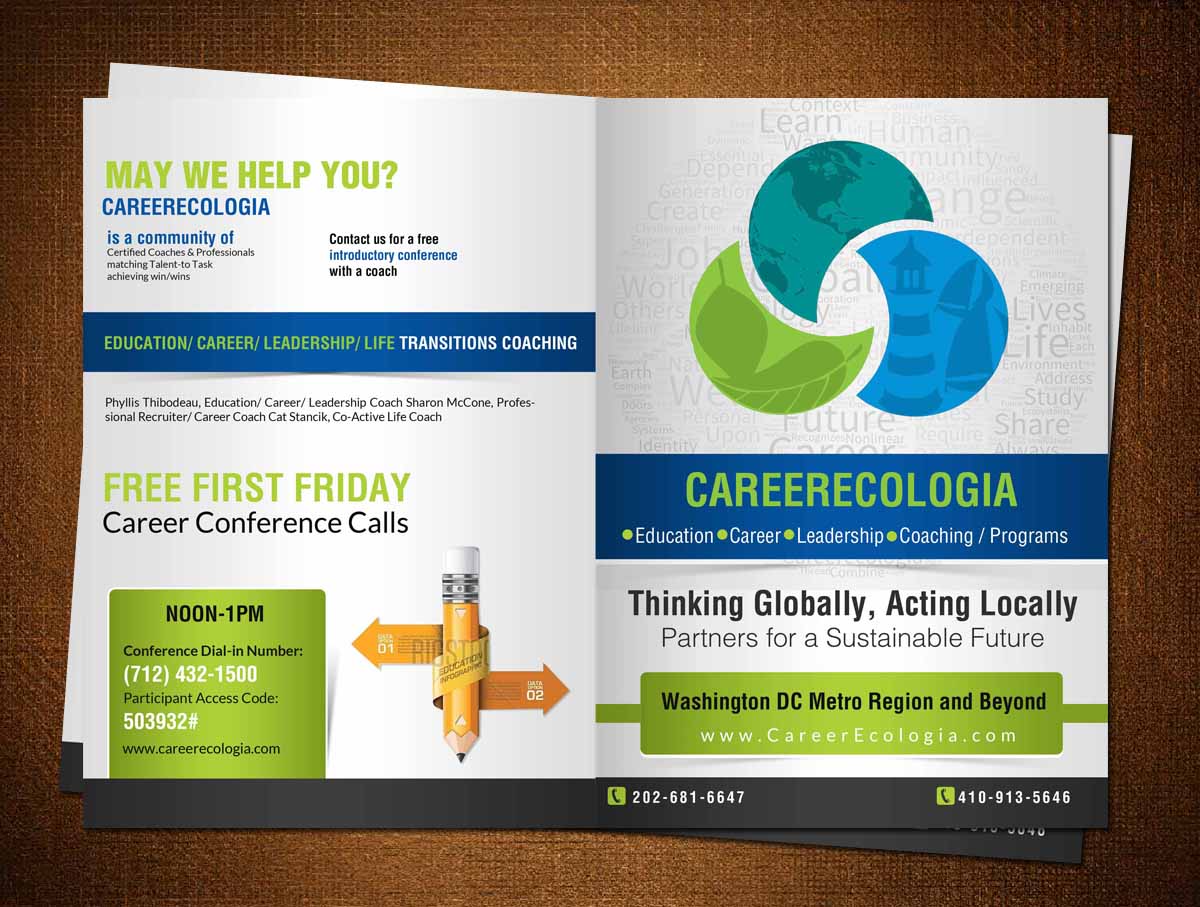 Flyer Design by creative.bugs for Chesapeake Career Consulting, LLC  | Design #11004839
