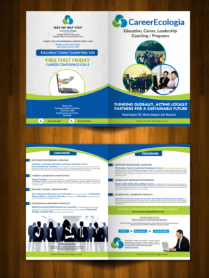 CareerEcologia: Course with Coaching for Next Generation Leaders - needs brochure designer!  | Flyer Design by innovative earth