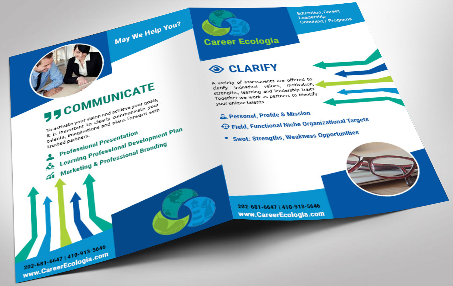 Flyer Design by SAI DESIGNS for Chesapeake Career Consulting, LLC  | Design #11109861