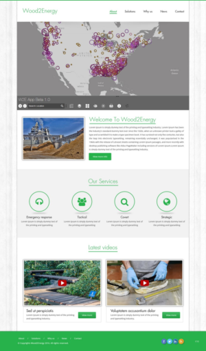 Web Design by pb for this project | Design: #11020563