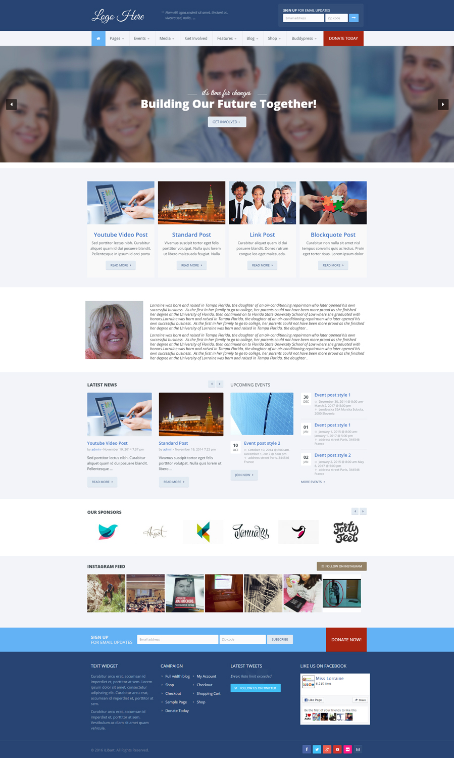 Web Design by iLibart for this project | Design #11026497