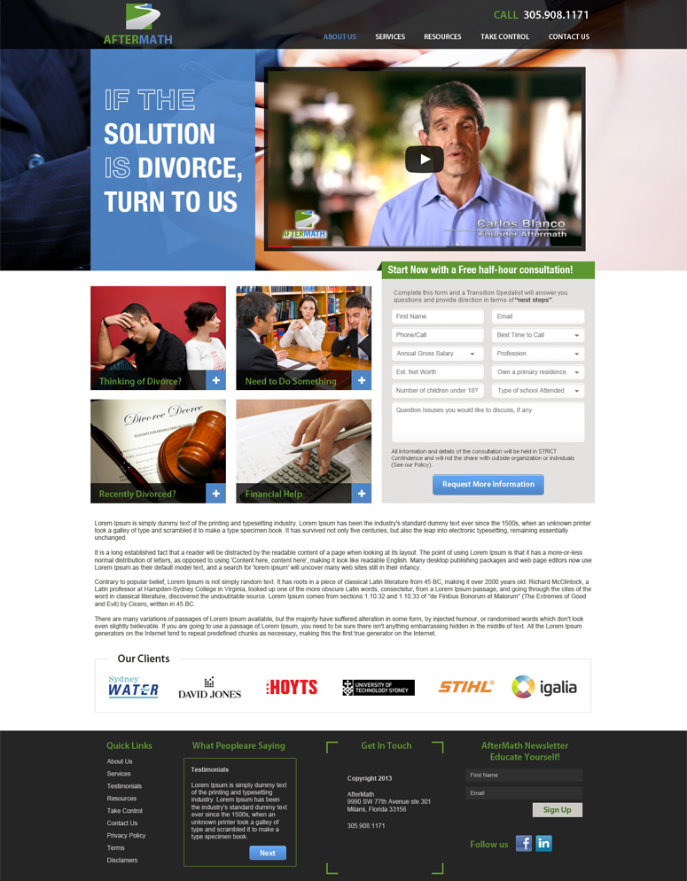 Web Design by looptriks for this project | Design #2294296
