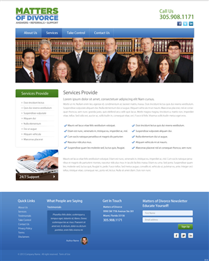 Web Design par pb pour ce projet | Design : #2355265