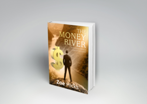 The Money River subtitle: Navigating With a Compass of Faith | Diseño de portada de libro por Gfx.26™