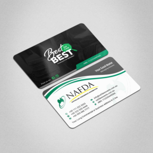 Business Card Design by INDIAN_Ashok for NAFDA Limited | Design: #11004353