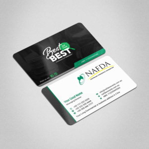 Design de Carte de Visite par INDIAN_Ashok pour NAFDA Limited | Design : #11004354