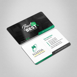 Business Card Design by INDIAN_Ashok for NAFDA Limited | Design: #11004360
