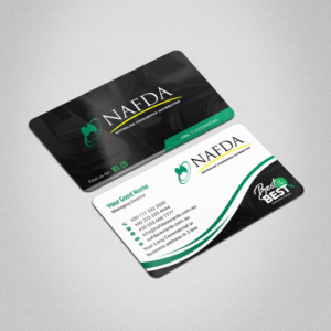 Business Card Design by INDIAN_Ashok for NAFDA Limited | Design: #11004361