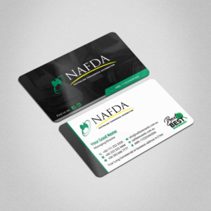 Business Card Design by INDIAN_Ashok for NAFDA Limited | Design: #11004363