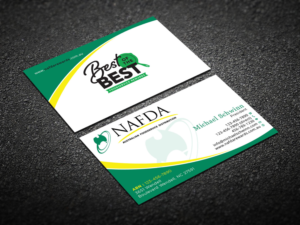 Business Card Design by Verified artistry (Design garden) for NAFDA Limited | Design: #11021827