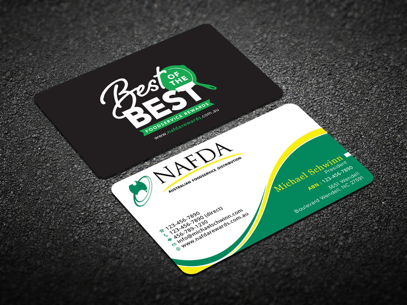 Diseño de Tarjeta de Presentación por Verified artistry (Design garden) para NAFDA Limited | Diseño #11021835