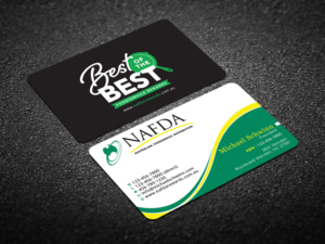 Business Card Design by Verified artistry (Design garden) for NAFDA Limited | Design: #11021835