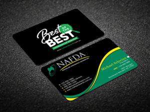 Business Card Design by Verified artistry (Design garden) for NAFDA Limited | Design: #11021836