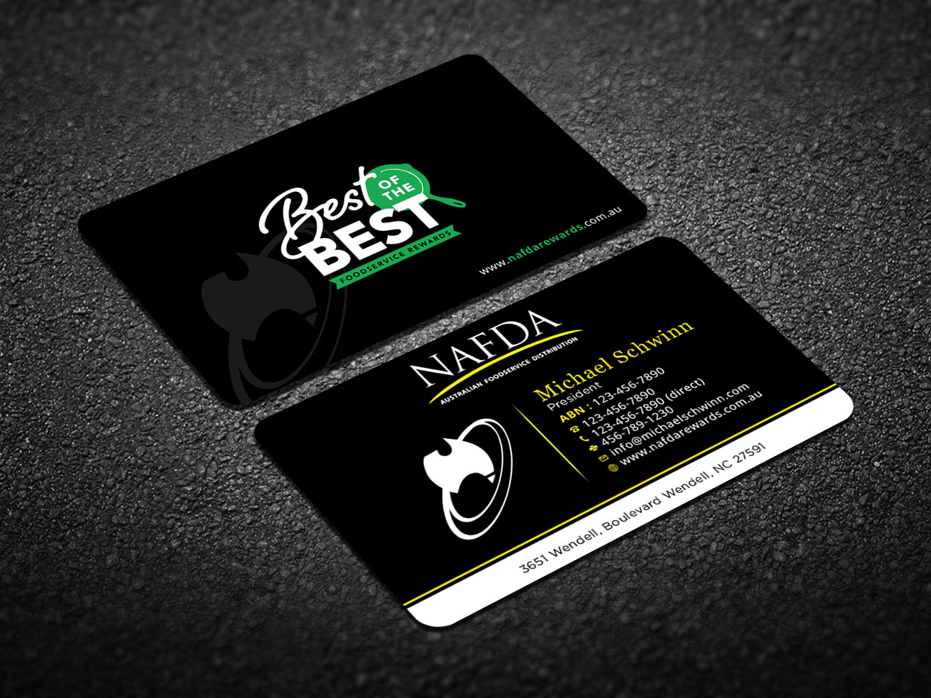Business Card Design by Verified artistry (Design garden) for NAFDA Limited | Design #11021840