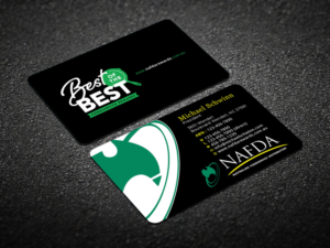 Business Card Design by Verified artistry (Design garden) for NAFDA Limited | Design: #11021845