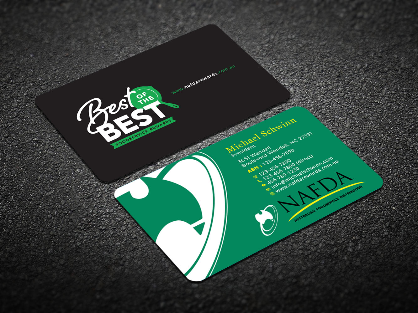 Business Card Design by Verified artistry (Design garden) for NAFDA Limited | Design #11021846