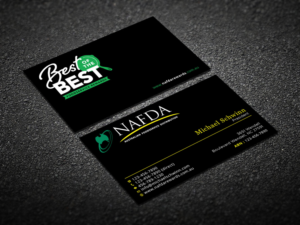 Business Card Design by Verified artistry (Design garden) for NAFDA Limited | Design: #11021851