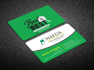 Business Card Design by Verified artistry (Design garden) for NAFDA Limited | Design: #11021866