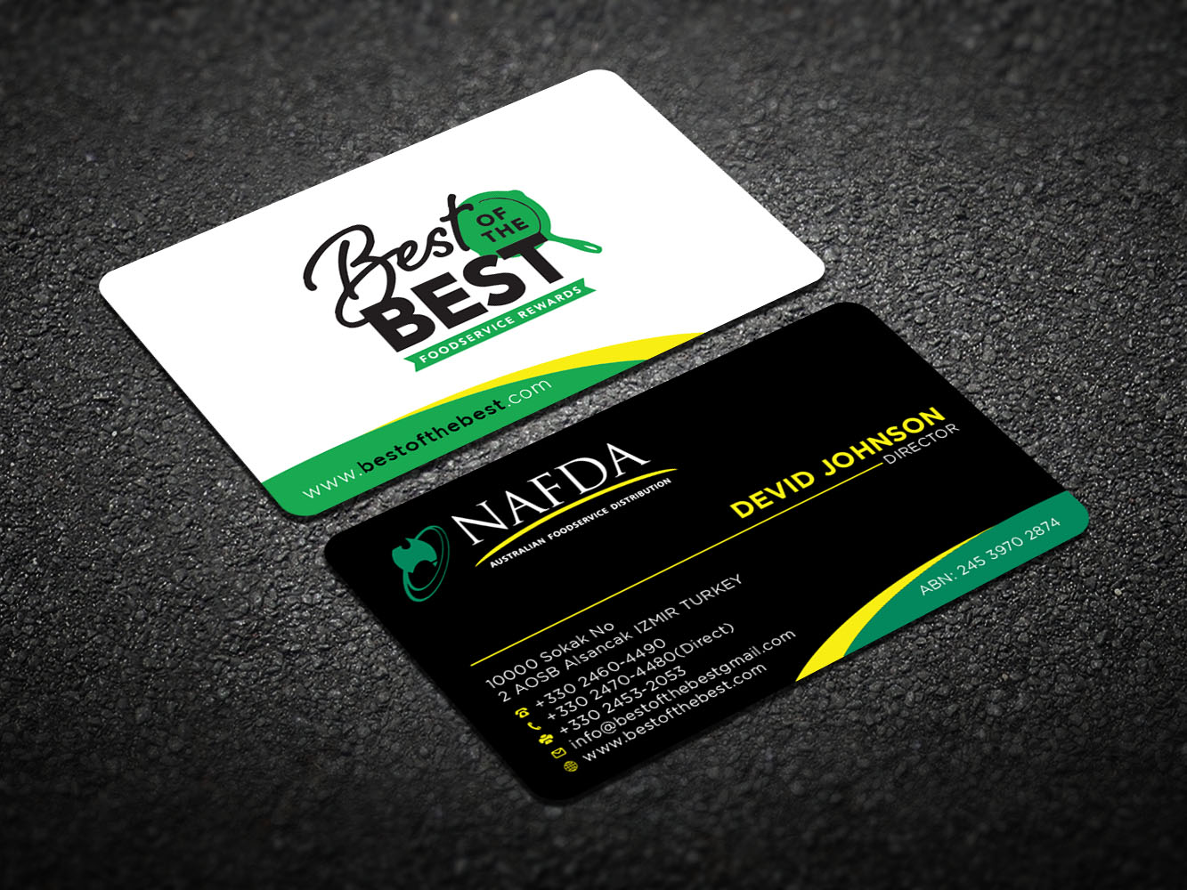 Business Card Design by Verified artistry (Design garden) for NAFDA Limited | Design #11021869