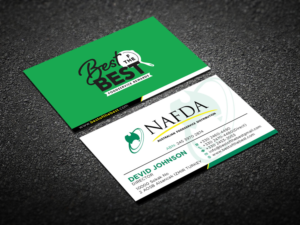 Business Card Design by Verified artistry (Design garden) for NAFDA Limited | Design: #11021872