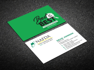 Business Card Design by Verified artistry (Design garden) for NAFDA Limited | Design: #11021877
