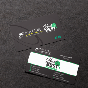 Business Card Design by Grafactory for NAFDA Limited | Design: #11007513