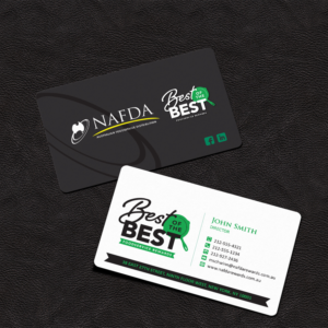 Design de Carte de Visite par Grafactory pour NAFDA Limited | Design : #11007514