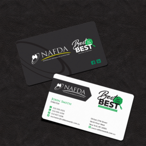 Business Card Design by Grafactory for NAFDA Limited | Design: #11007613