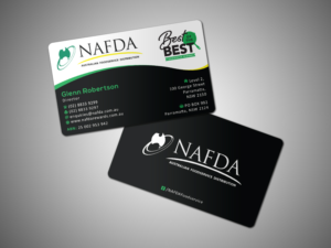 Business Card Design by Grafactory for NAFDA Limited | Design: #11048481
