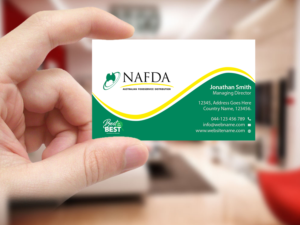 Design de Carte de Visite par Creations Box 2015 pour NAFDA Limited | Design : #11021392