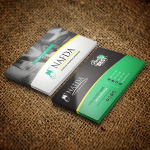 Business Card Design by Ni Oeuvre for NAFDA Limited | Design #11008329