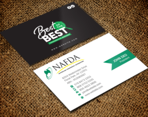 Business Card Design by Brand aid for NAFDA Limited | Design: #11028537