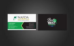 Business Card Design by chandrayaan.creative for NAFDA Limited | Design: #11005721