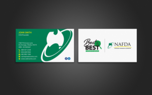 Business Card Design by chandrayaan.creative for NAFDA Limited | Design: #11028422