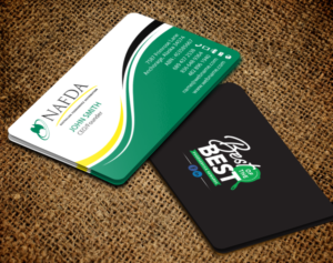 Business Card Design by chandrayaan.creative for NAFDA Limited | Design: #11028423
