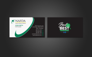 Business Card Design by chandrayaan.creative for NAFDA Limited | Design: #11028424