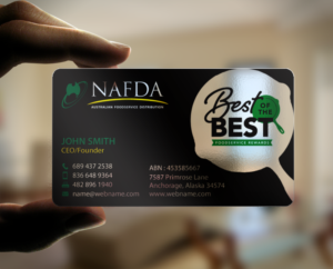 Design de Carte de Visite par chandrayaan.creative pour NAFDA Limited | Design : #11094870