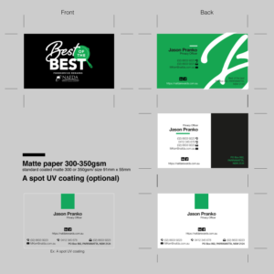 Business Card Design by mijeongyi