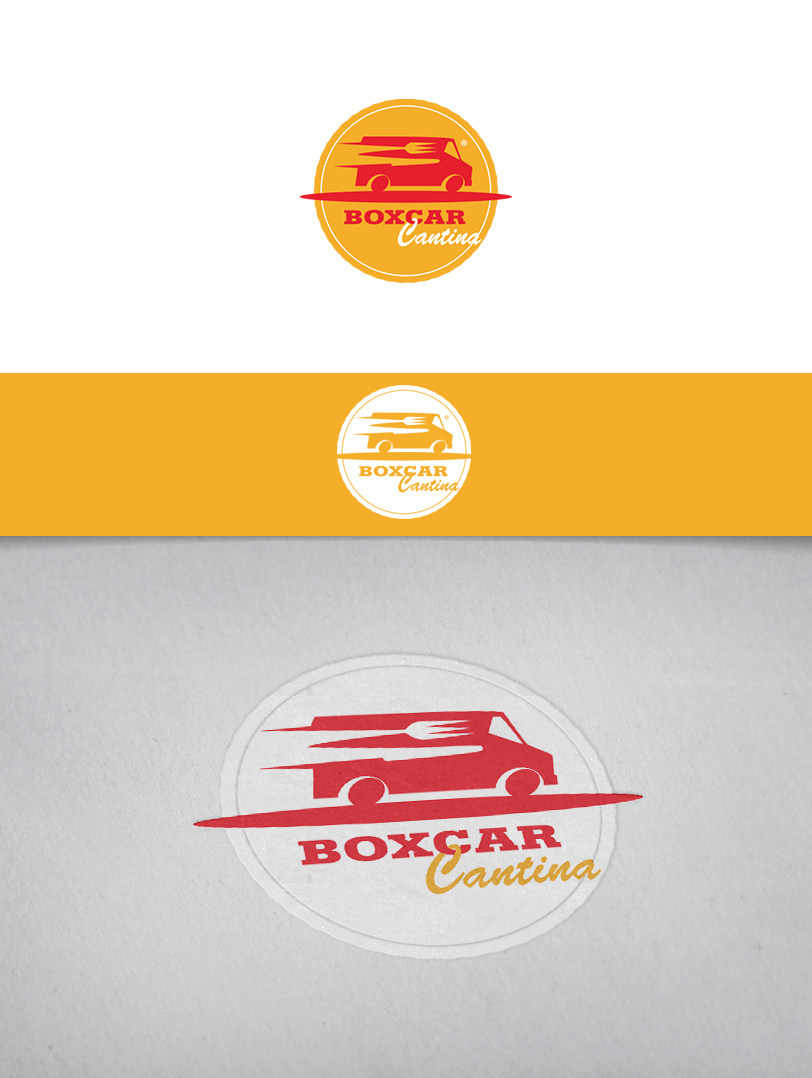Diseño de Logo por voltart para Boxcar Cantina | Diseño #11056893