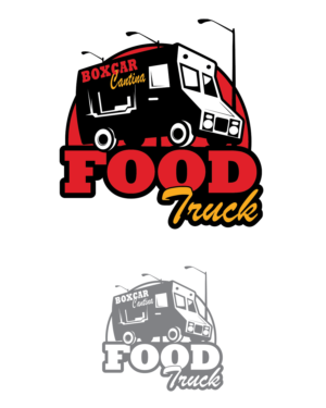 Logo Design by BuntarBG for Boxcar Cantina | Design #11053499