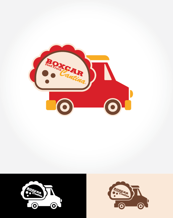 Logo Design by Alexandar for Boxcar Cantina | Design #11034587