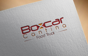 Logo Design by Zeeshan Ali for Boxcar Cantina | Design: #11040117