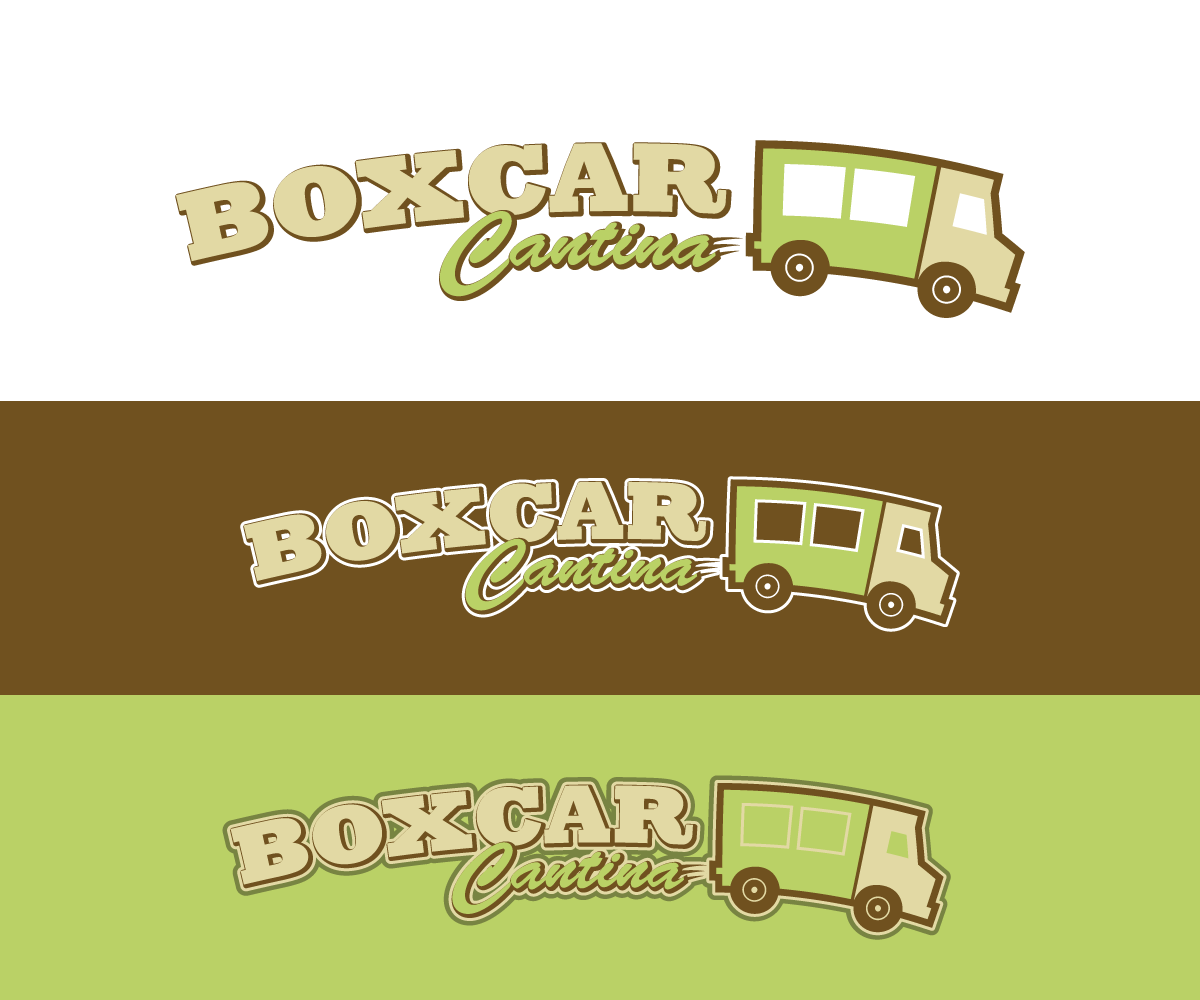 Logo Design by Solo Brand for Boxcar Cantina | Design #11009336