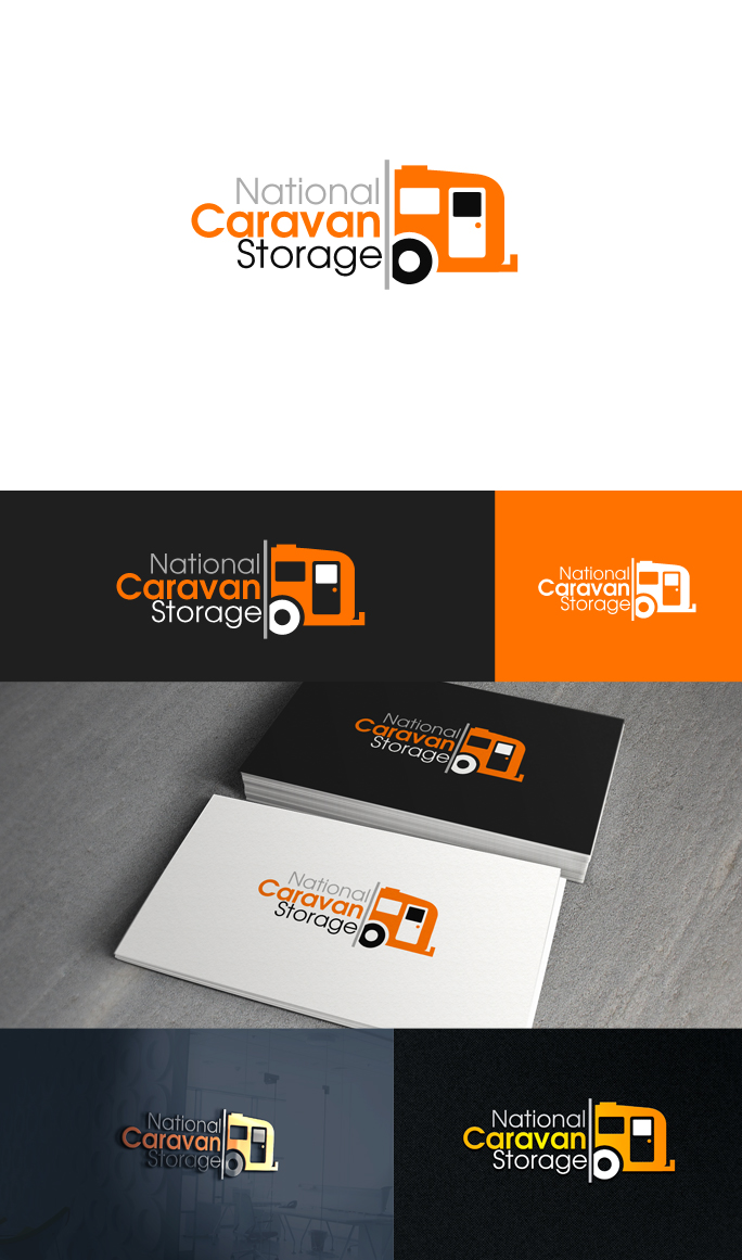 Logo Design by BehindSymbols for National Caravan Storage | Design #11129444