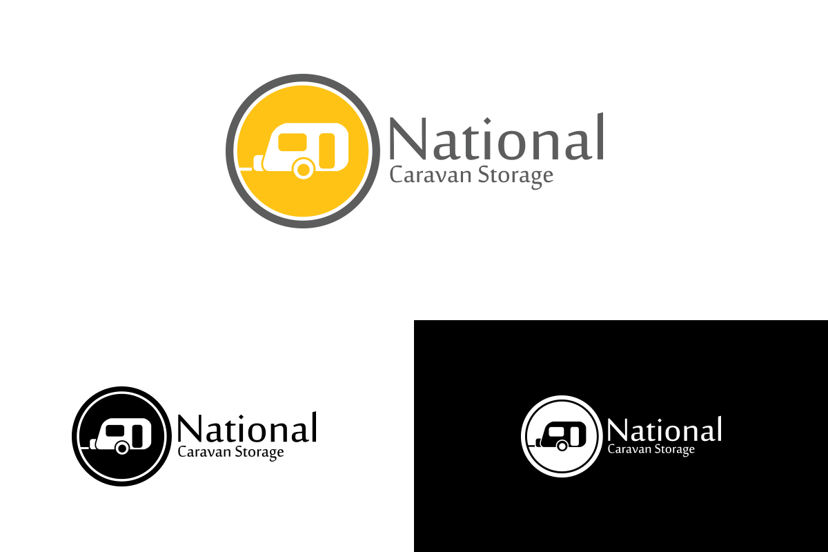 Logo Design by Ather Ali Khan for National Caravan Storage | Design #11107057