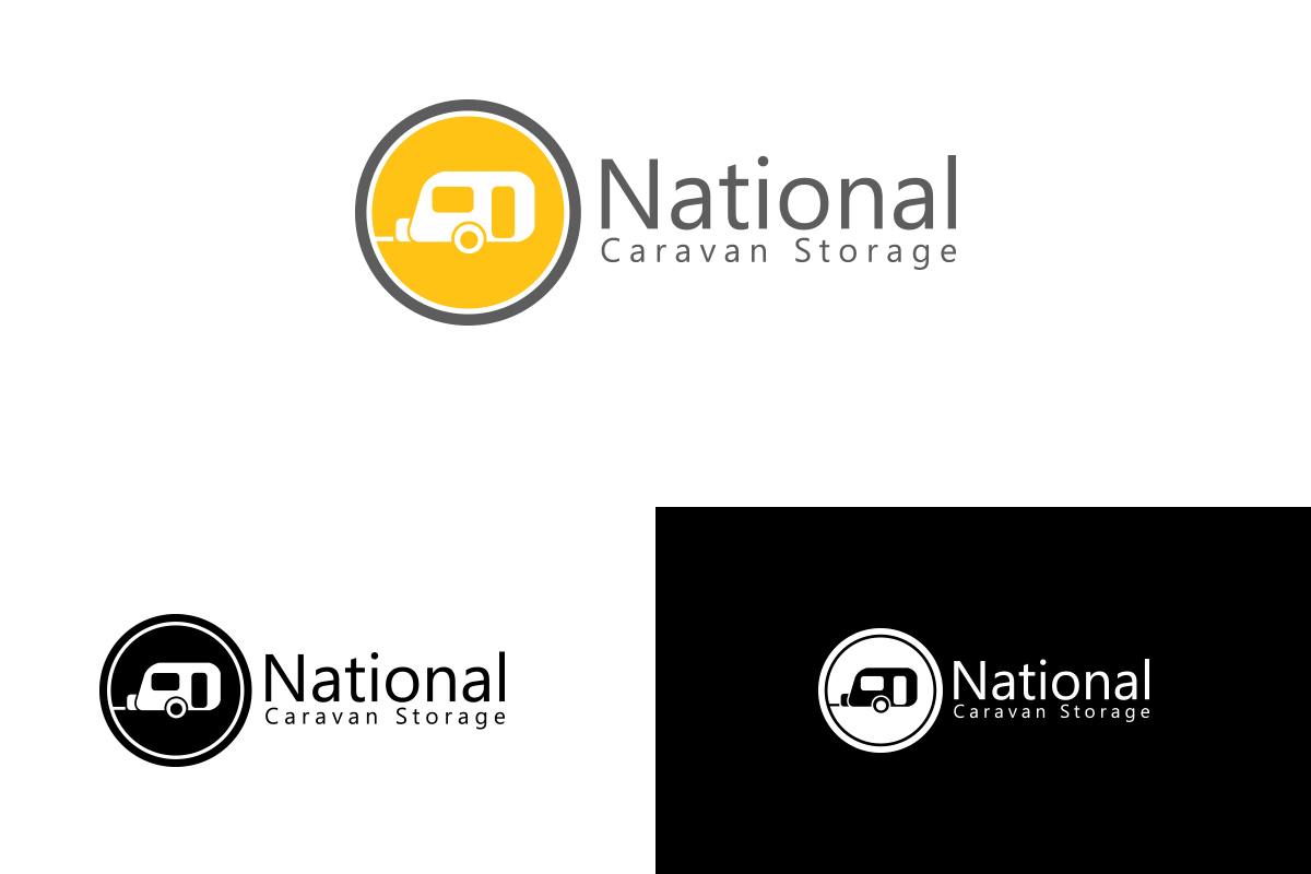 Logo Design by Ather Ali Khan for National Caravan Storage | Design #11107060