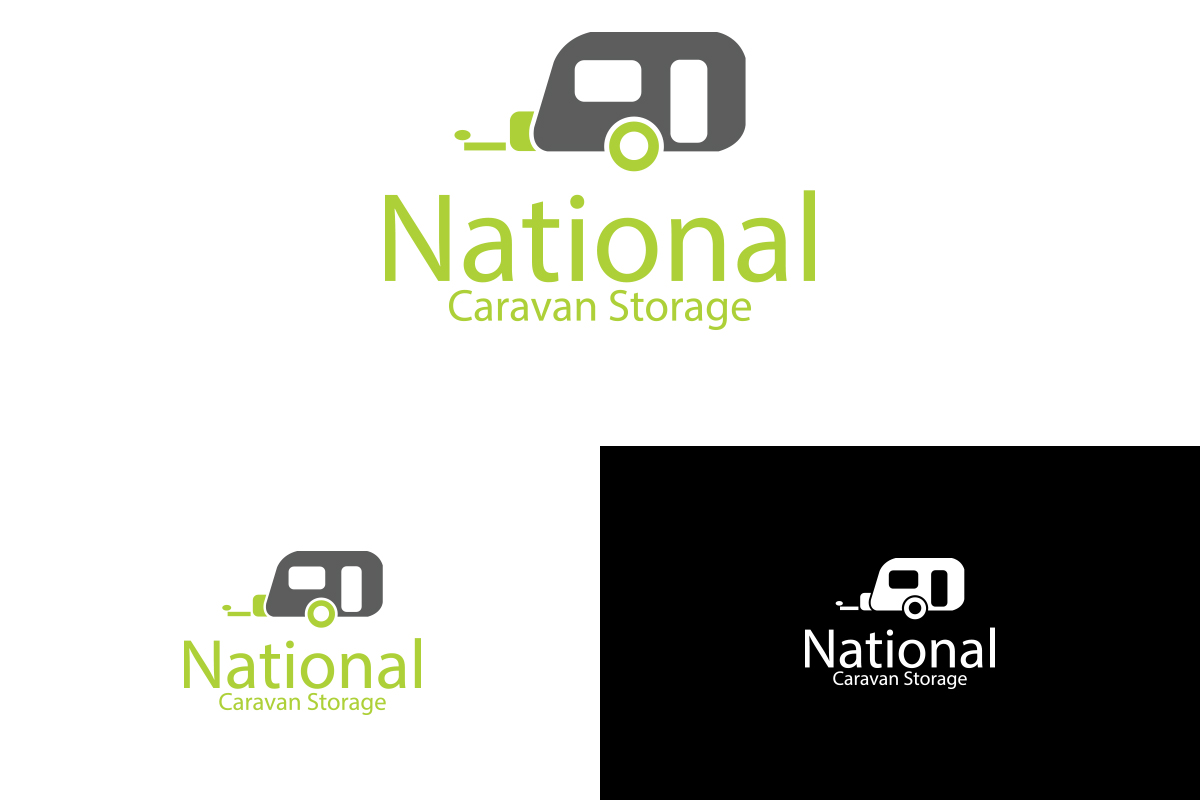 Logo Design by Ather Ali Khan for National Caravan Storage | Design #11113049